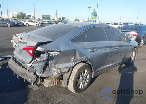 2015 Hyundai Sonata Se из США, поврежденный, VIN 5NPE24AF2FH002287